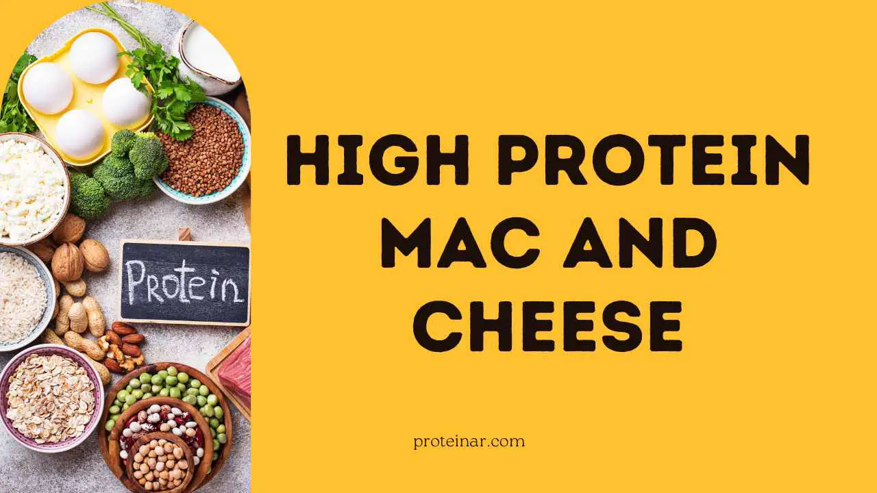 high protein mac and cheese